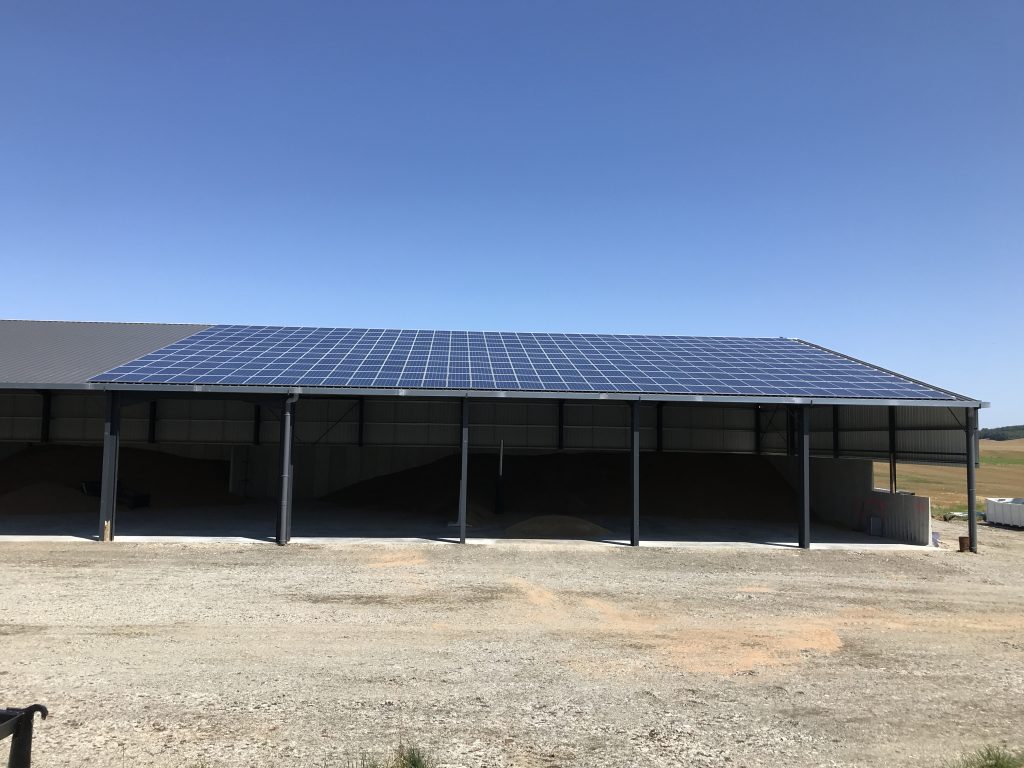 hangar agricole solaire photovoltaïque